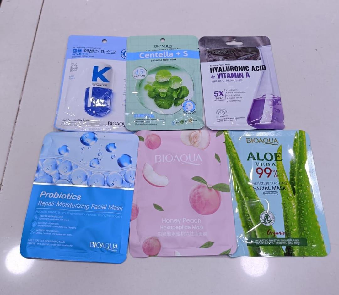 Whitening And Brightening Face Mask - 5 Pcs