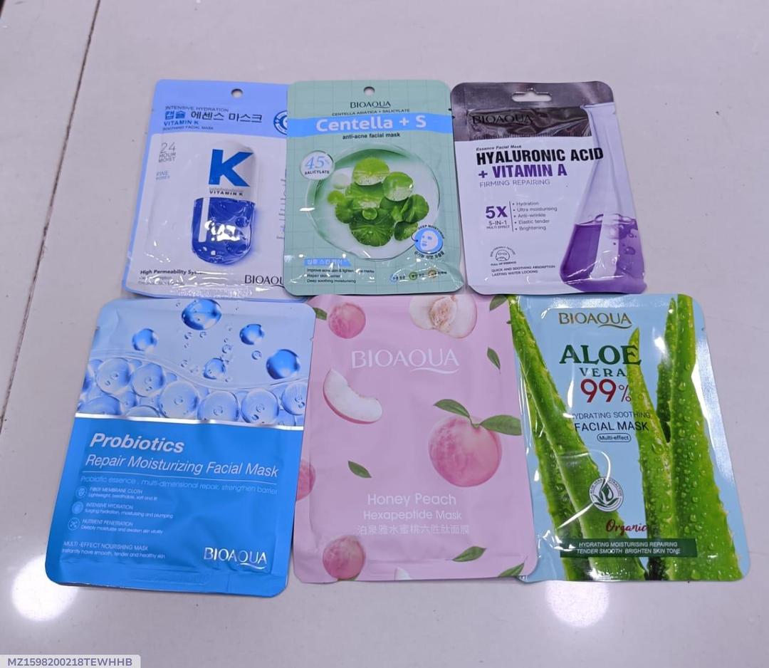 Whitening And Brightening Face Mask - 5 Pcs