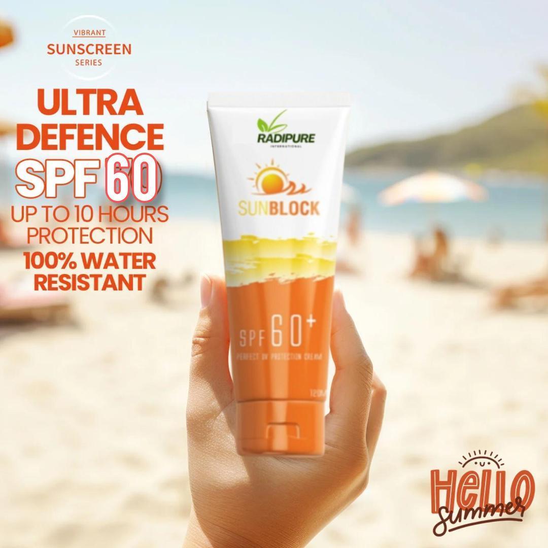 Sunblock Cream SPF 50 – Lightweight UV Protection for All Skin Types (1 Pc)