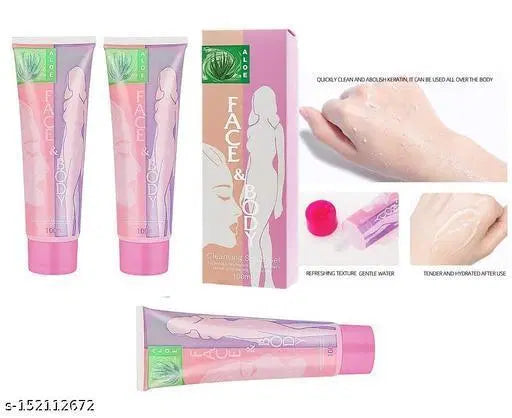 Face & Body Scrubbing Gel – Deep Cleanser for Smooth & Radiant Skin (100ml)